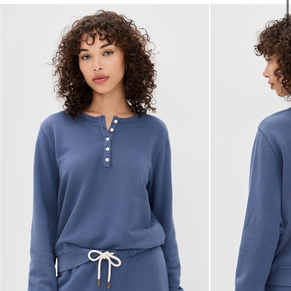 Maria by Liz joy Henley sweatshirt